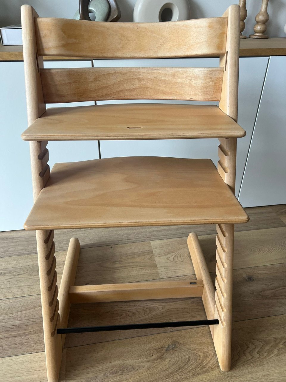 Kinderstoel Stokke Tripp Trapp naturel helemaal opgeknapt
