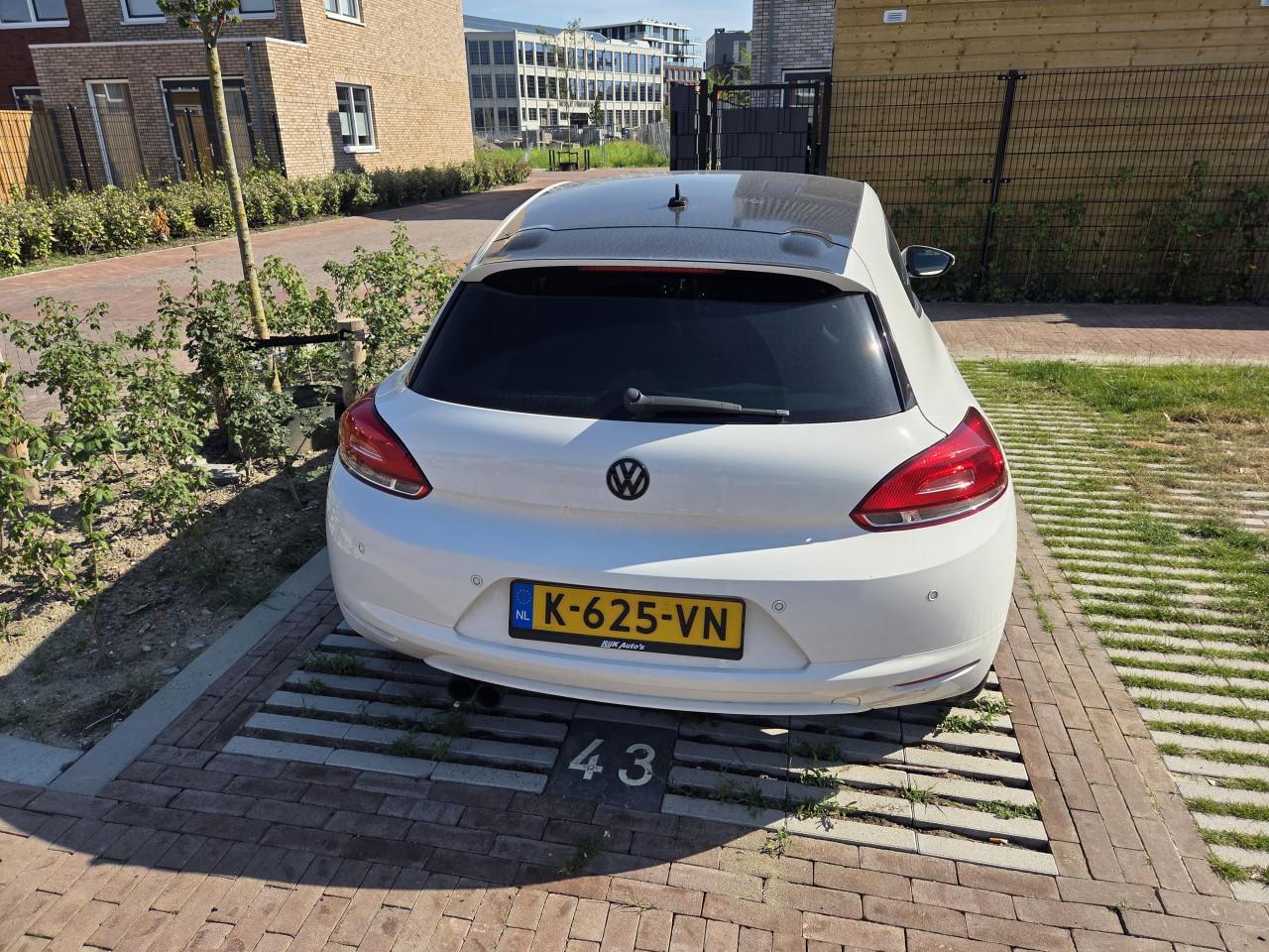 Volkswagen-Scirocco uit 2009 (Schade autol