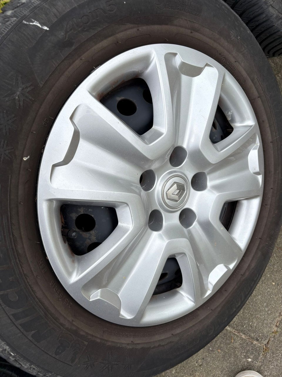 Winterbanden incl. velg Renault
