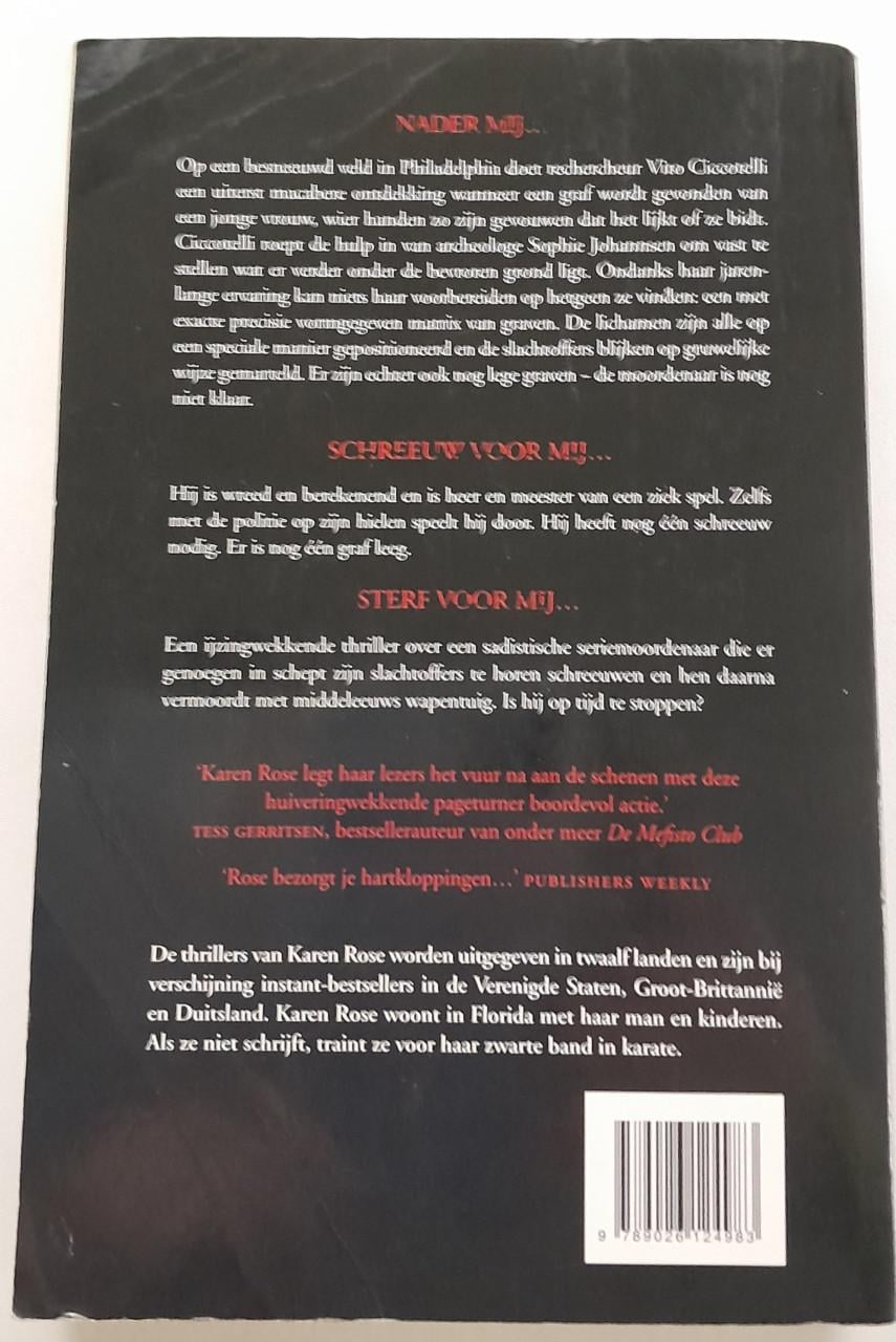 Karen Rose - Sterf voor mij.