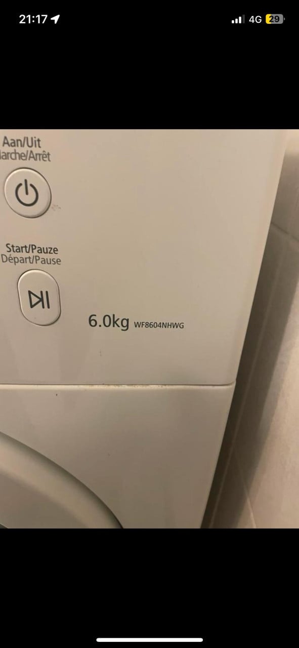 Samsung wasmachine 6kg