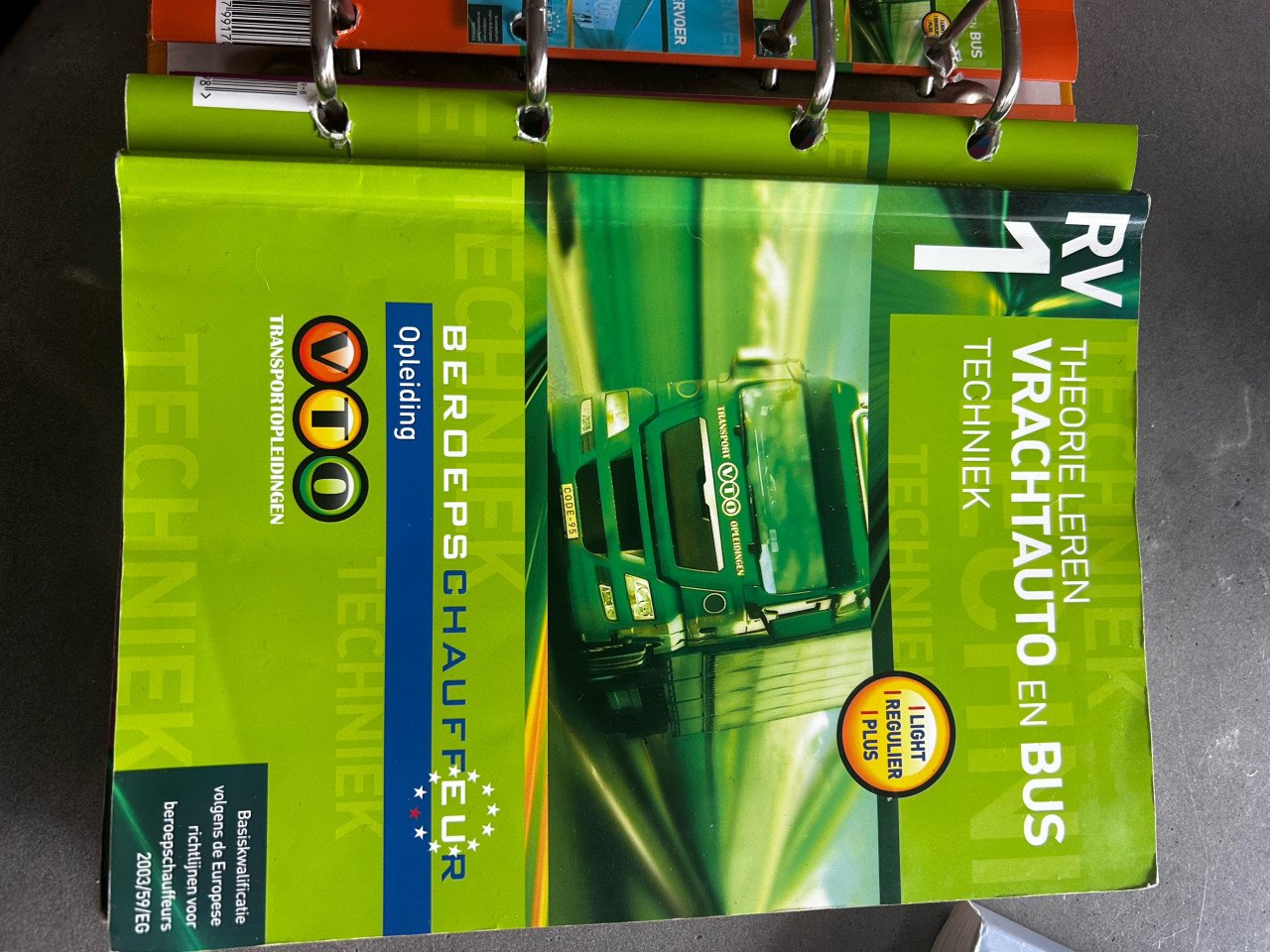 Code 95 cursusboek vrachtwagen en bus
