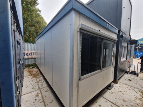 Kantoorunit / bouwkeet / schaftkeet / woonunit 6x3m