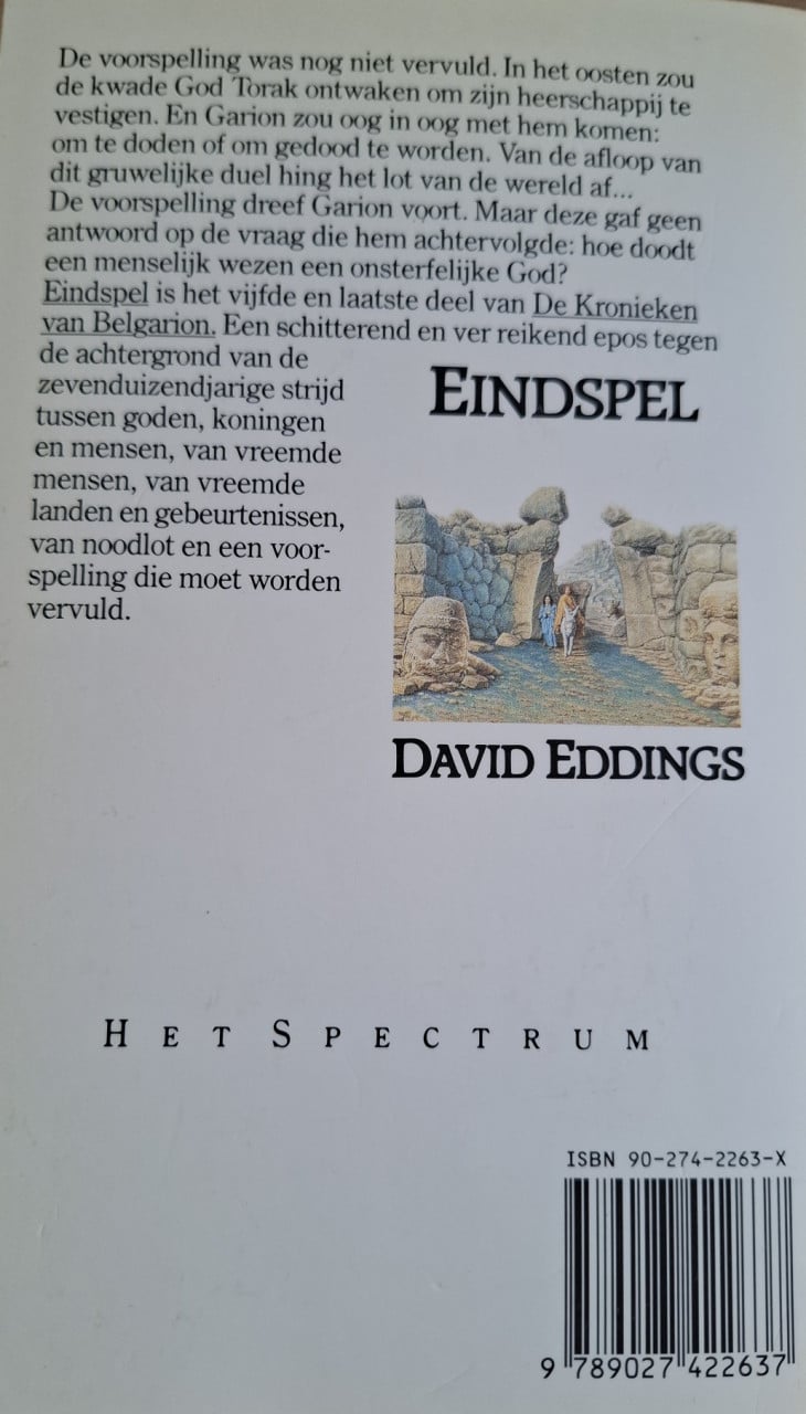 De Kronieken van Belgarion, complete serie 1 t/m 5. Door David Eddings