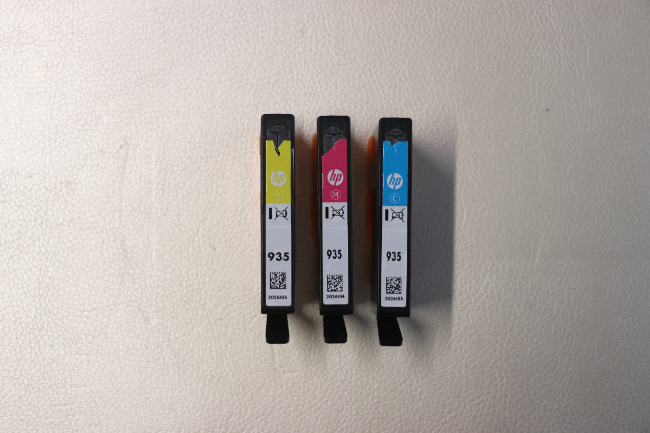 HP Cartridges Verkeerd gekocht. Kan ze niet teruggeven. HP 935 rood geldig