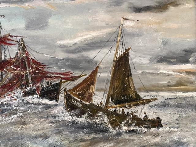 Storm  Vlissingen 15   redde de bemanning gestrand schip