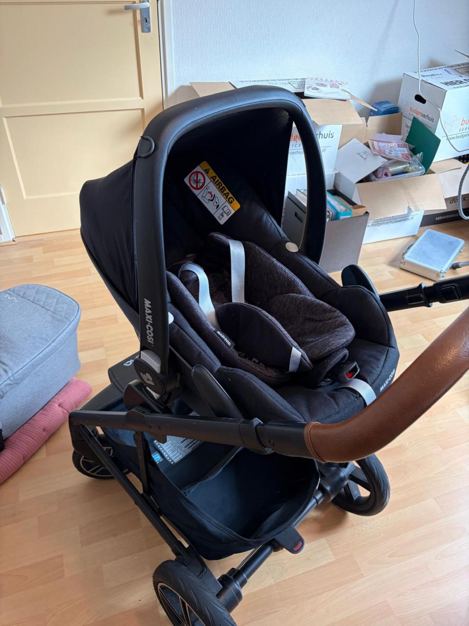 Nuna Mixx Next kinderwagen + Maxicosi met Isofix