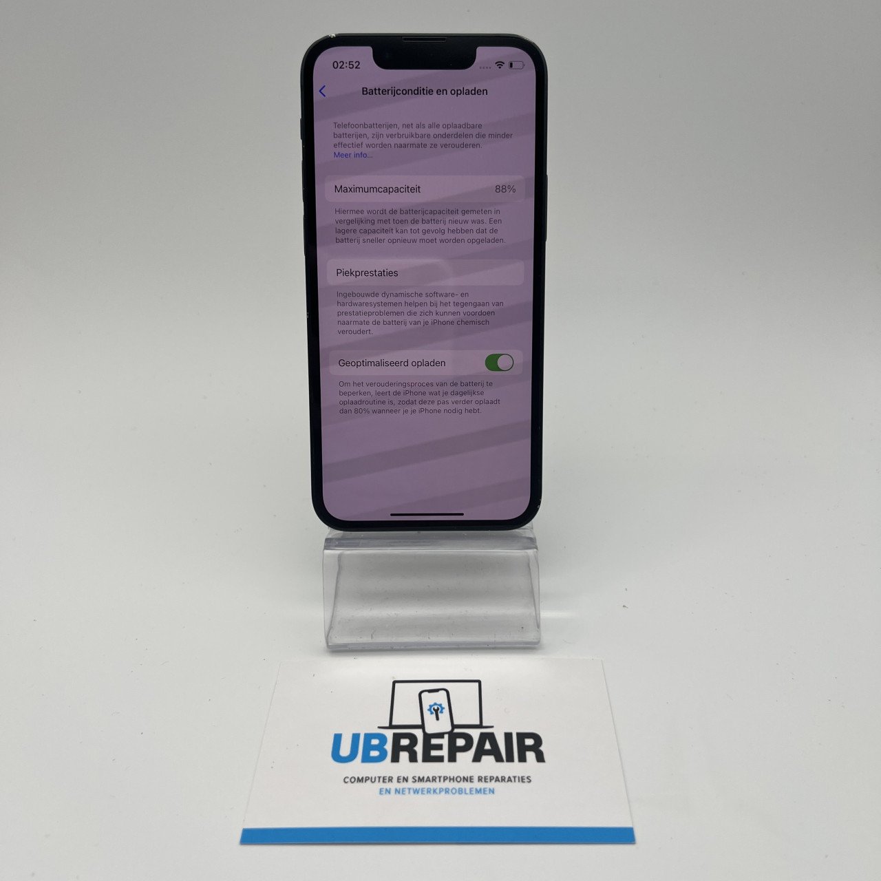 Apple iPhone 13 mini zwart 128 GB
