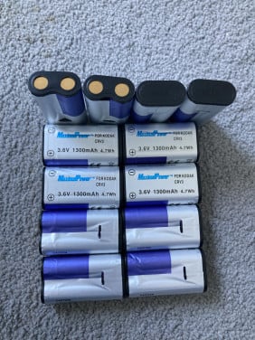 Batterij 3,6V 1300mah CRV3 MaximalPower - Rechargeable