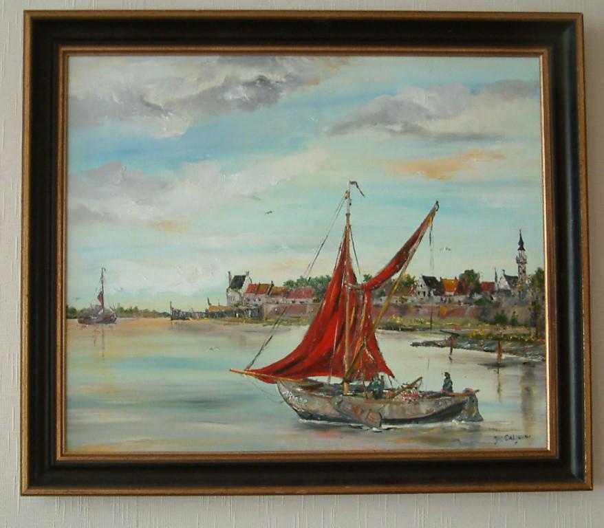Veere  stadje met haven