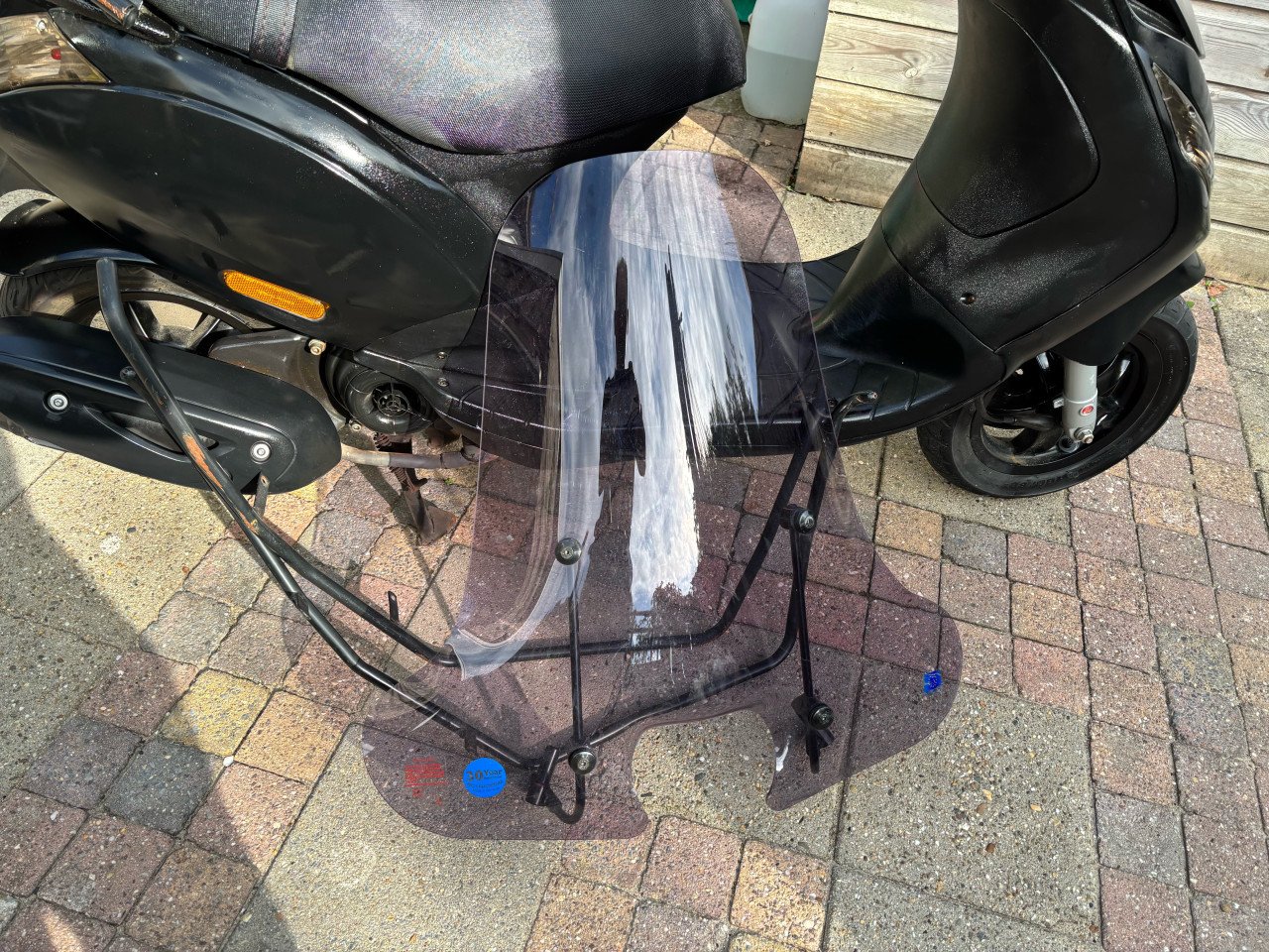 Scooter Piaggio Zip 4 T - geel kenteken