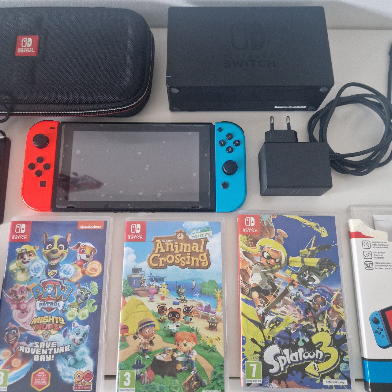 Nintendo Switch incl orginele toebehoren