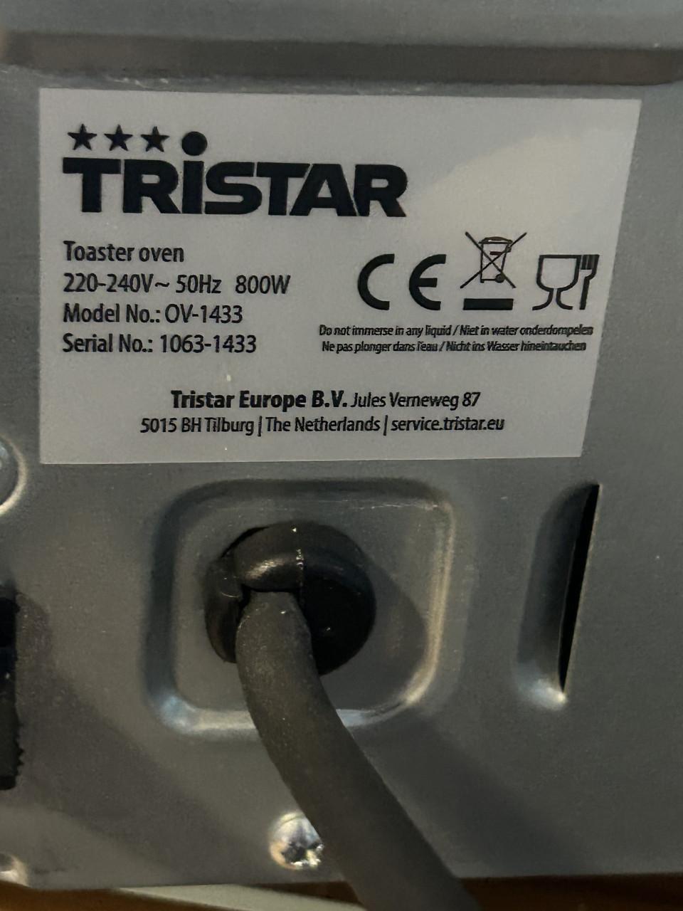 Te koop Tristar oven 800watt