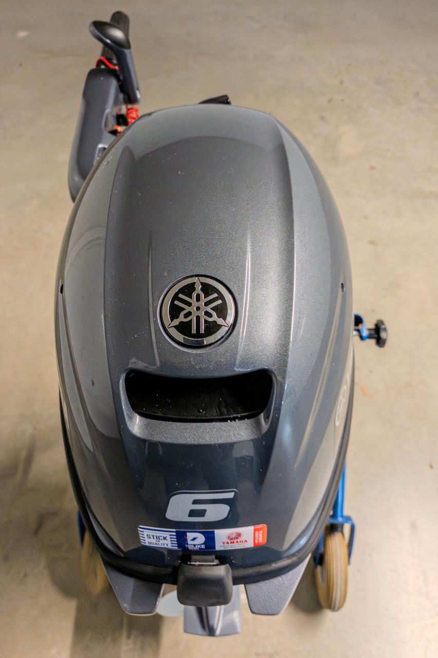 Buitenboordmotor YAMAHA 6 PK 2 cilinder Viertakt kortstaart