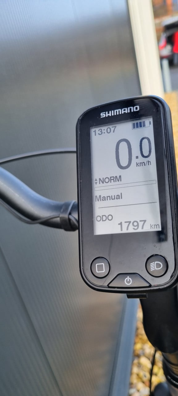 Stella Livorno Superior 1797km middenmotor 57cm 500Wh