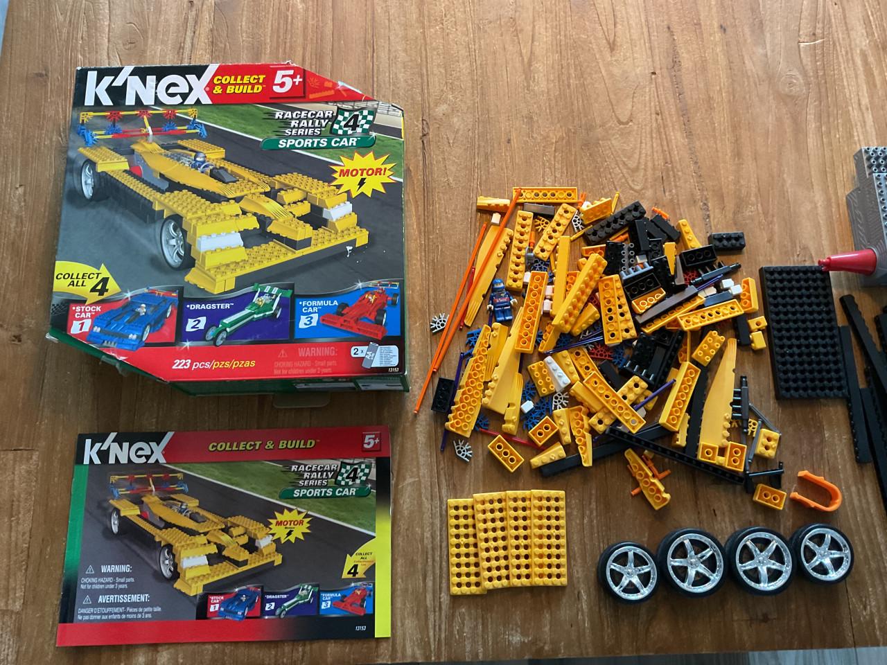 Knex racecar rally series sports car 4