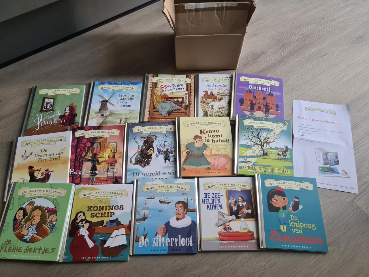 Complete serie Hollandse helden NIEUW!