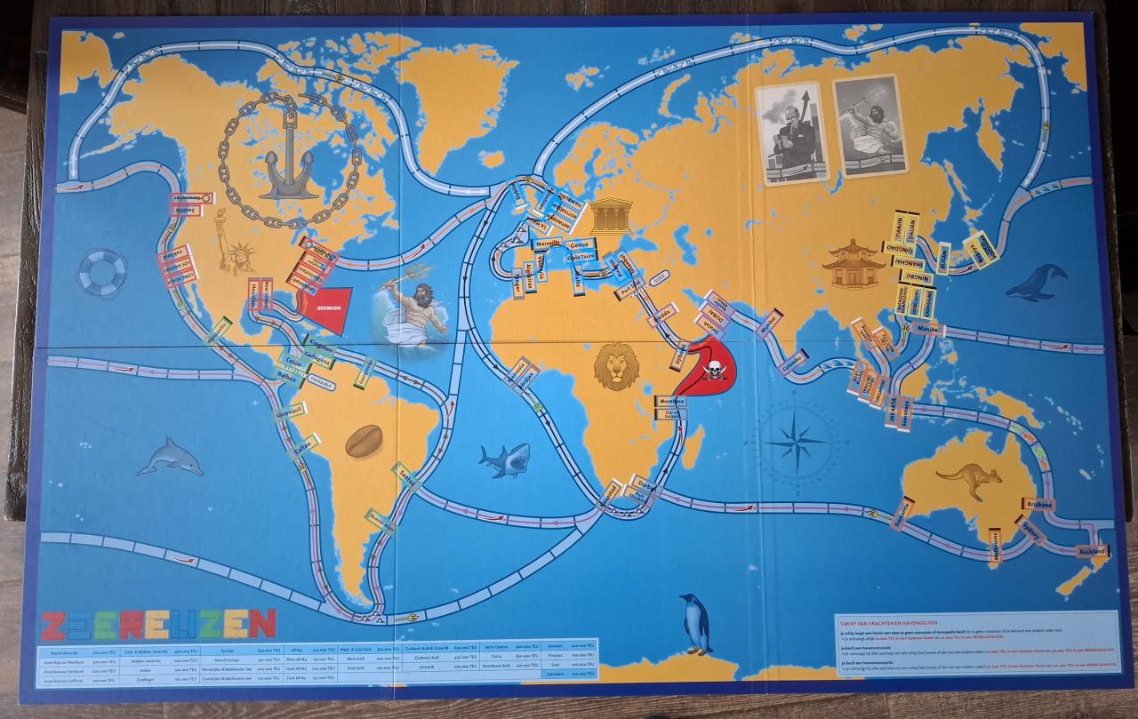 ZEEREUZEN Het wereldspel over schepen en havens