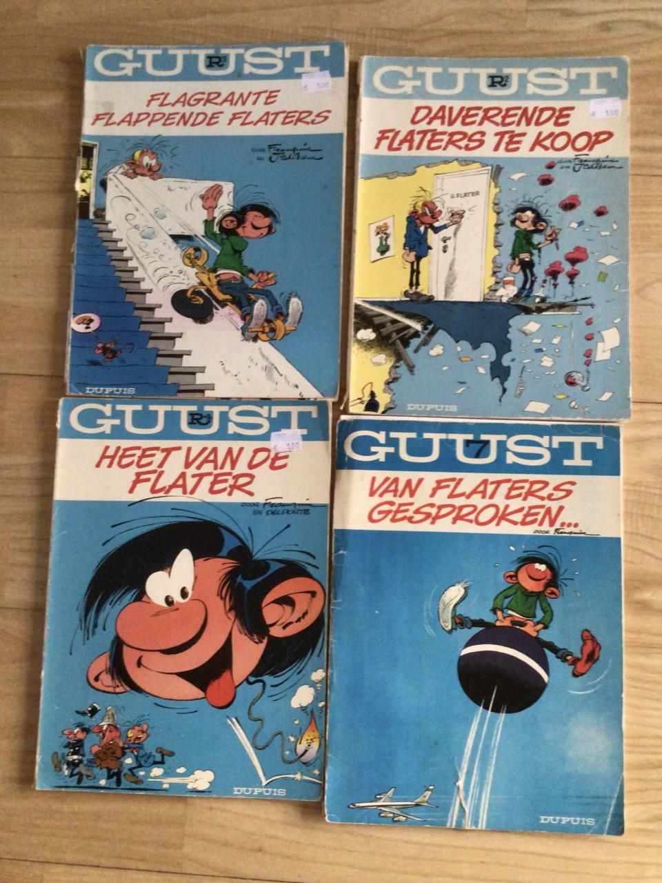 Vintage stripboeken Guust