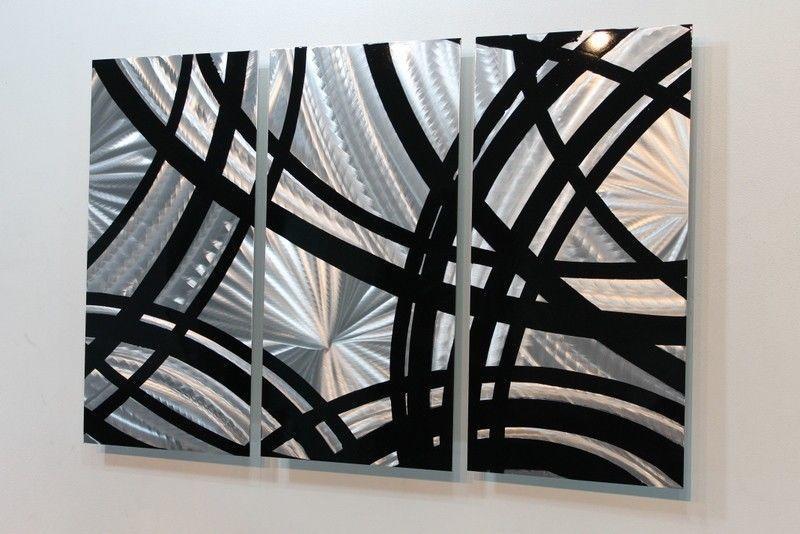 " Metal High Point " prachtig 3 luik Metal Art
