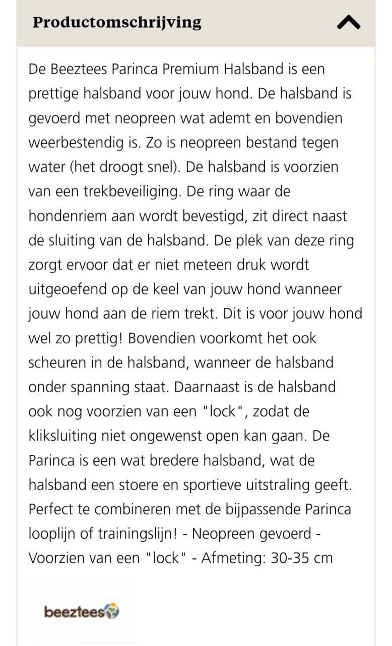 2 nieuwe halsbanden