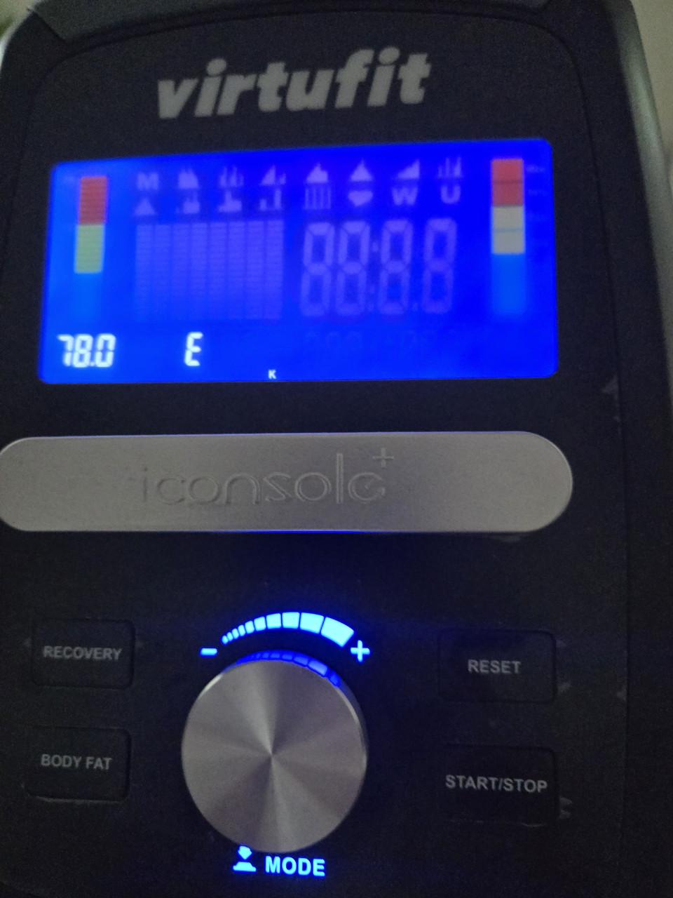 Crosstrainer Virtufit iConsole + Total fit . Z.G.A.N