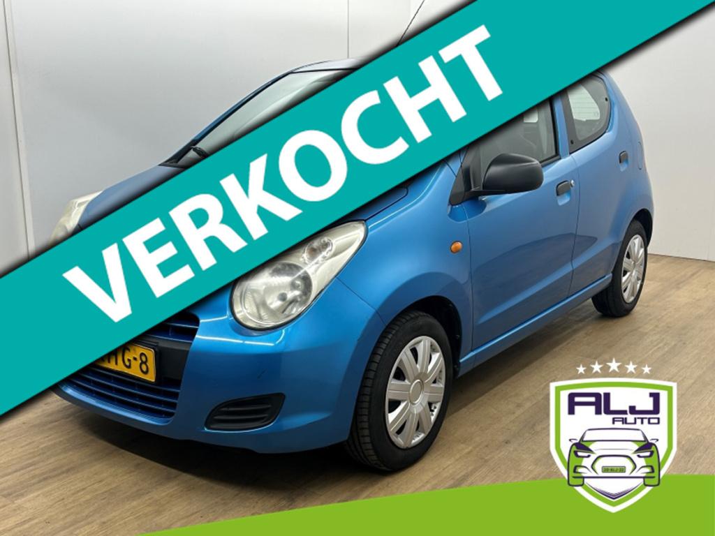 Suzuki Alto occasion 1.0 comfort | blauw | tweedehands suzuki alto | airco 