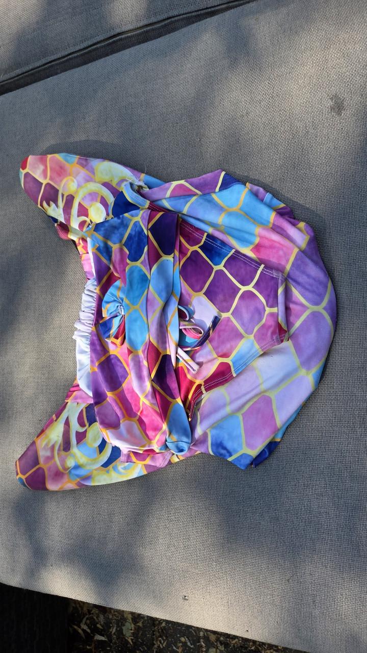 Zeemeerminstaart met bikini en monovin
