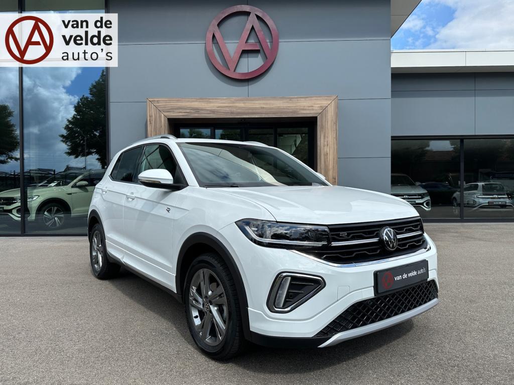 Volkswagen T-cross 1.5 tsi 150pk dsg r-line | camera | trekhaak | navi | ad