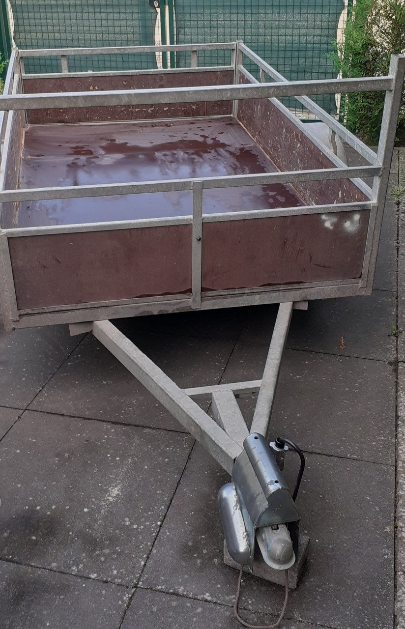Aanhangwagen 2.00 x 1.25 m