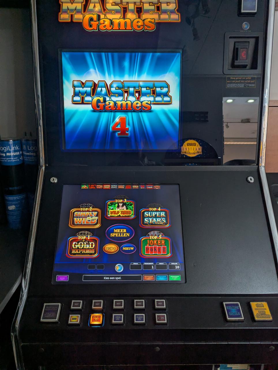 Master Games gokkast (o.a. Simply Wild)