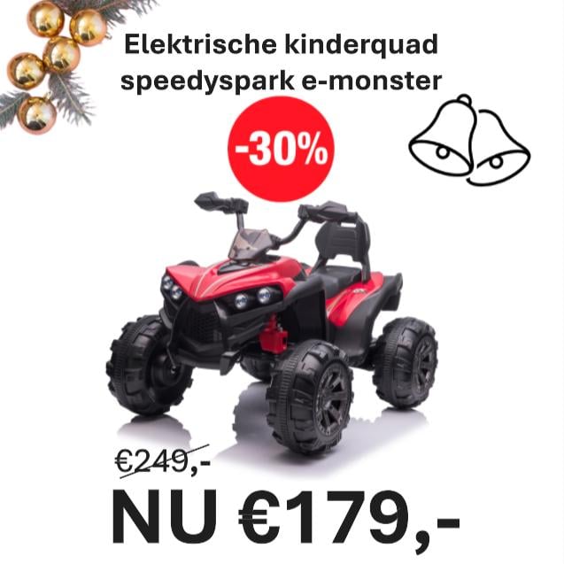 KERSTUITVERKOOP Elektrische kindervoertuigen OP=OP!
