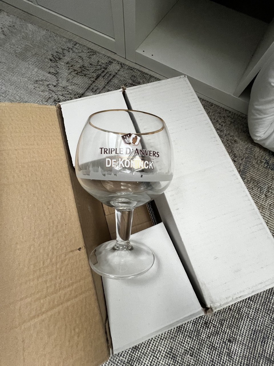 Triple d’Anvers bierglazen nieuw