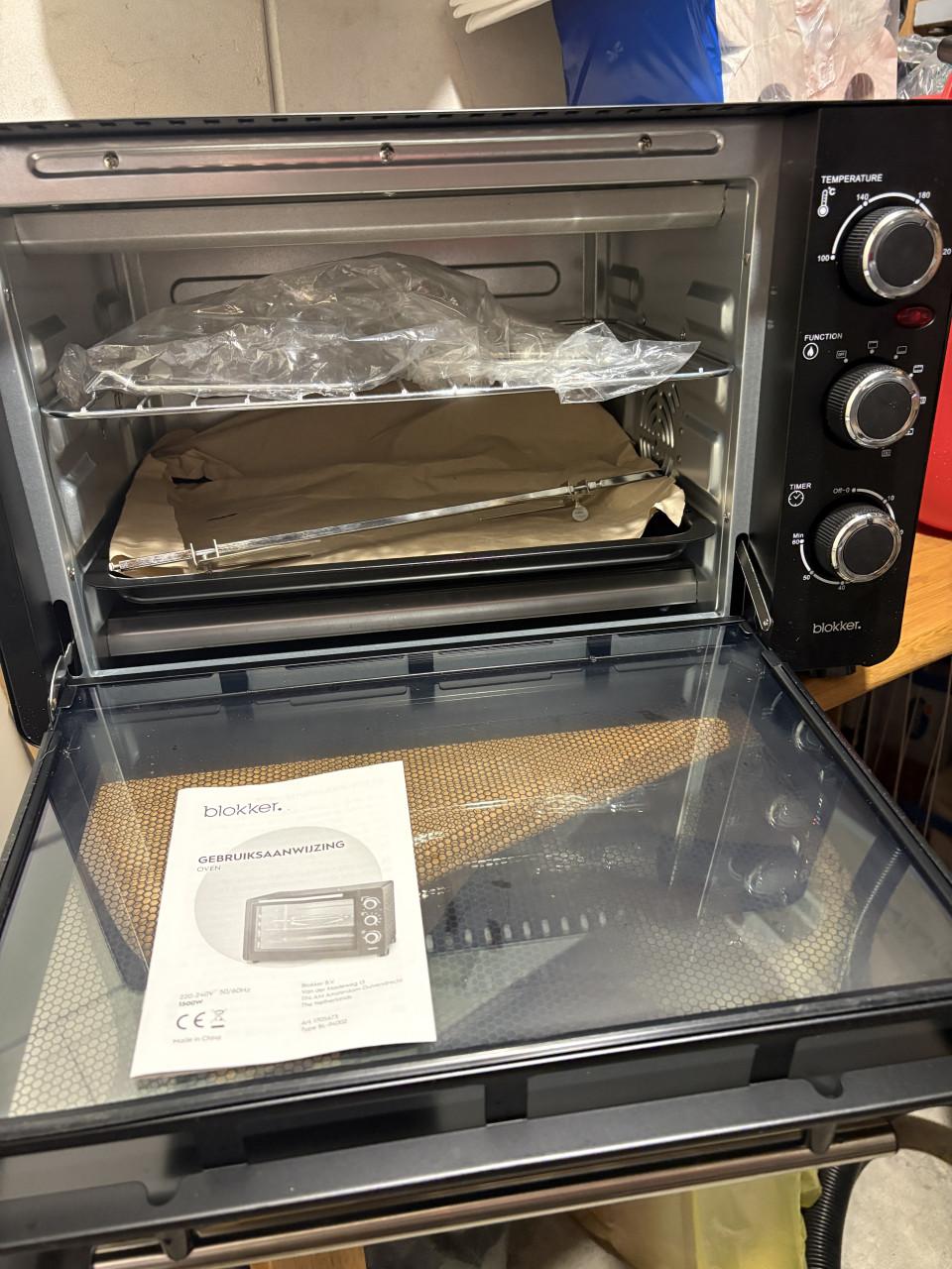 Nieuwe Blokker oven H.39xB41xL56