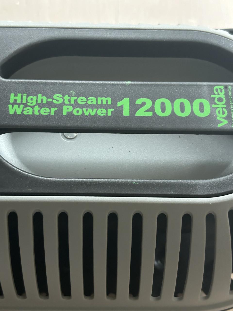 Te koop velda high stream waterpower 12000 nieuwe pomp in doos
