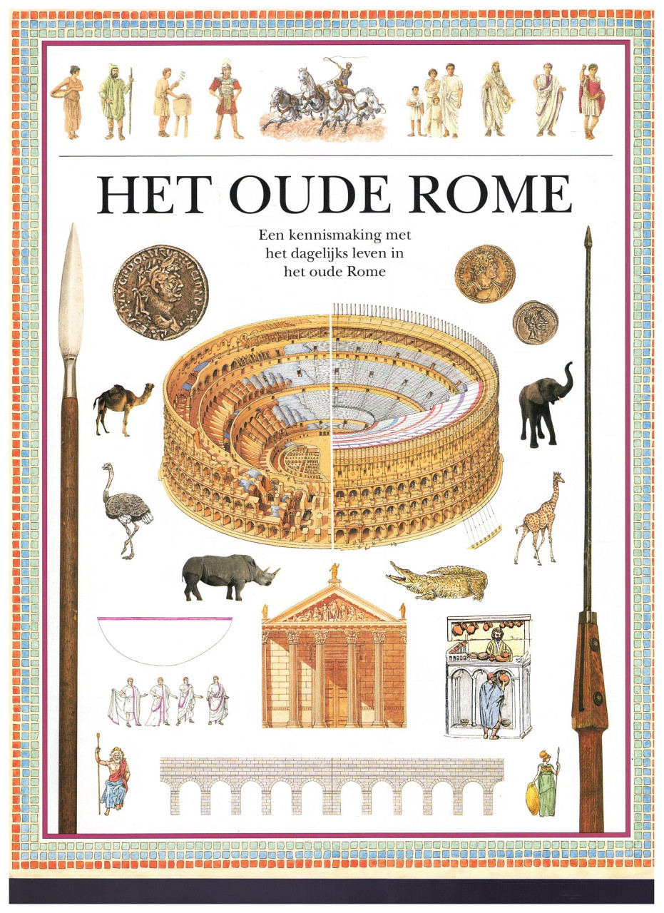 Het oude Rome, lees en doe boek, interactief