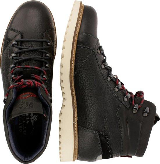 NZA New Zealand Auckland: Donkerbruine leren boots maat 43 NIEUW