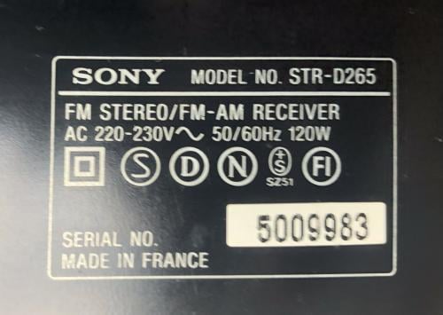 Sony Reciever (inclusief KEF boxen)