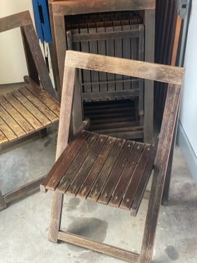 Klapstoelen / Tuinstoelen - Vintage