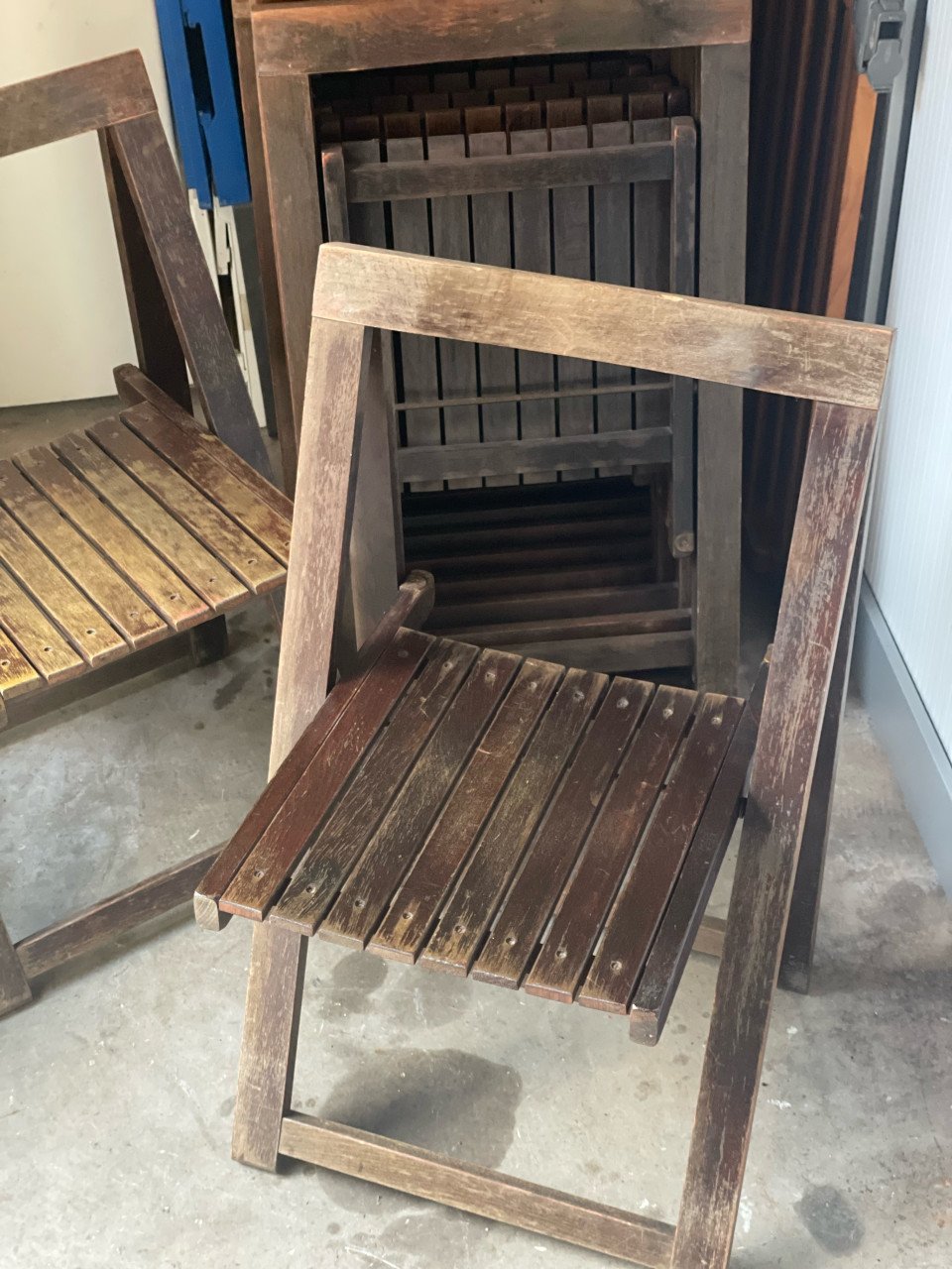 Klapstoelen / Tuinstoelen - Vintage