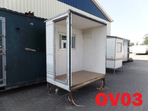 Aanbouw voor stacaravan of chalet te koop