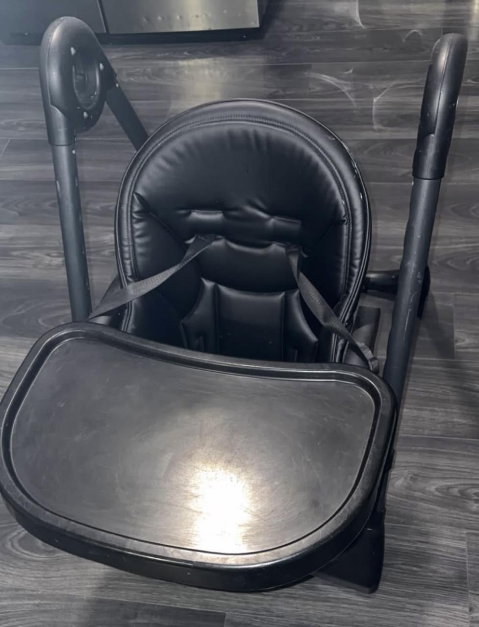 Kinderstoel topmark Robin zwart frame