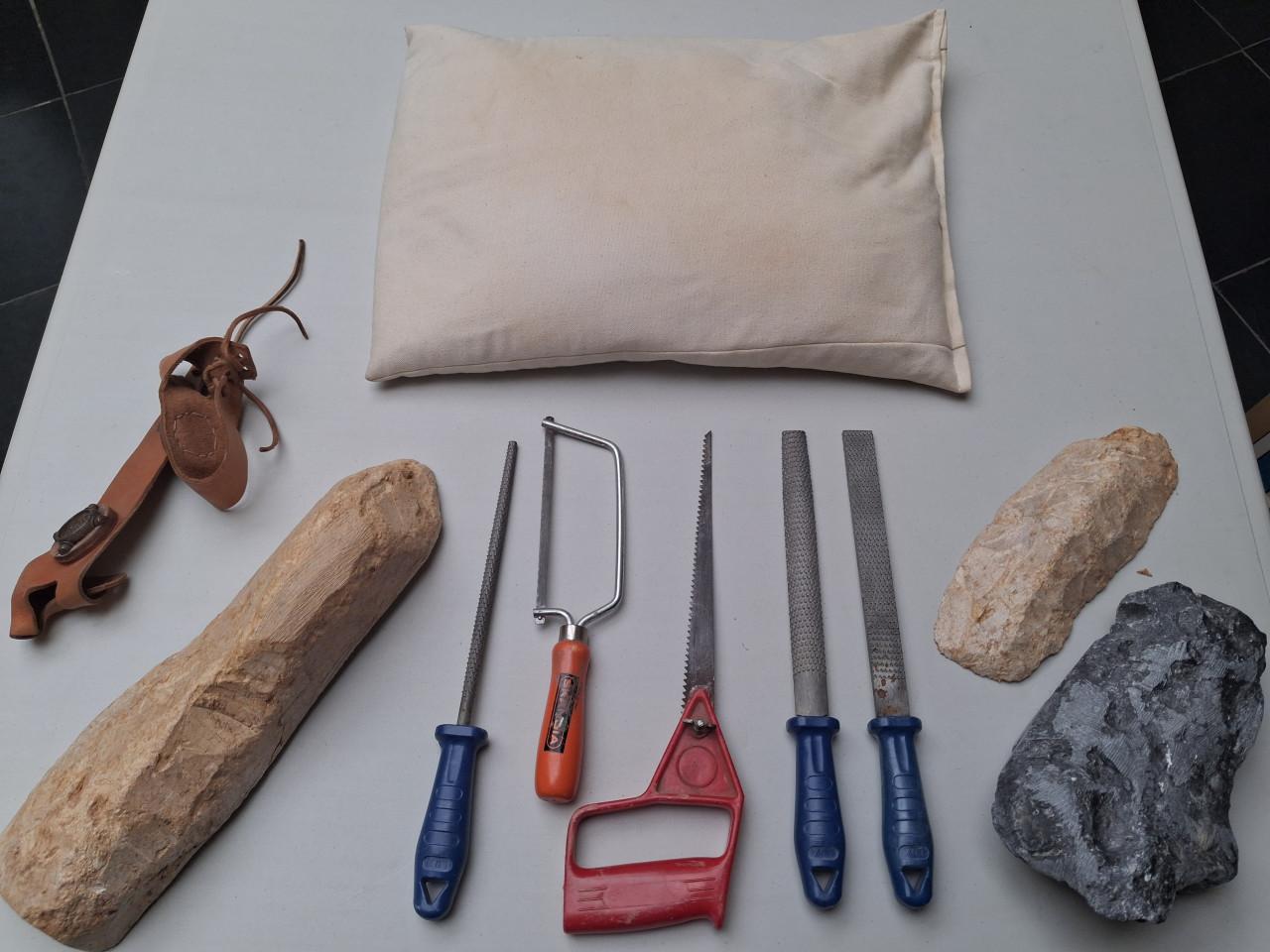 Te koop: Diverse materialen voor beeldhouwen