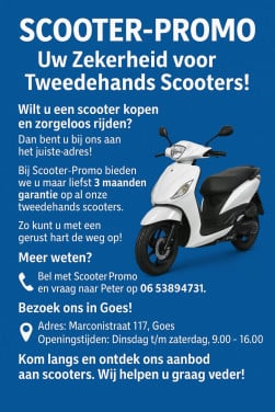 Op zoek naar een betrouwbare scooter?