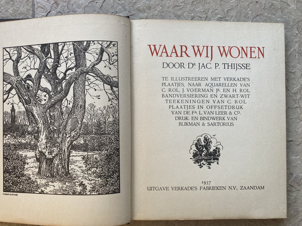 Waar wij wonen van Jac. P. Thijsse