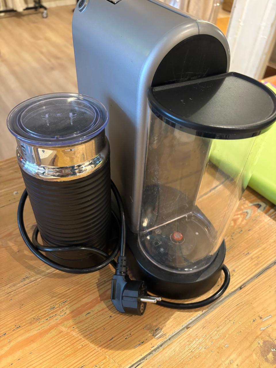 Krups Nespresso met melkopschuimer