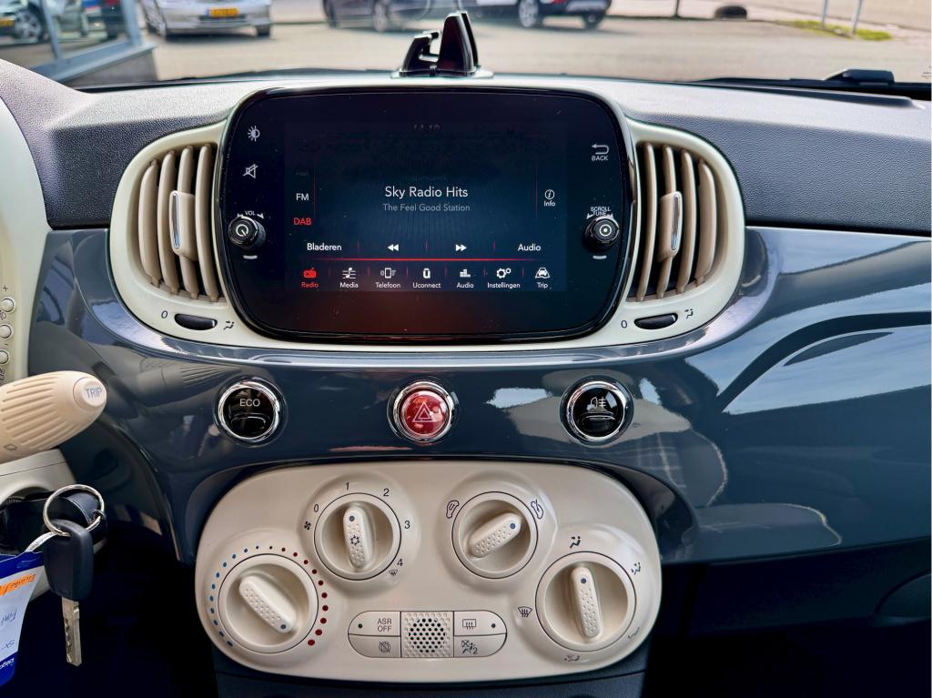 Fiat 500 0.9 twinair turbo collezione airco cruise dak