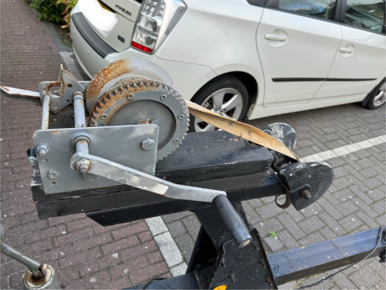 Riba kantelbare boottrailer – geremd, tandemas 1200+1400 kg
