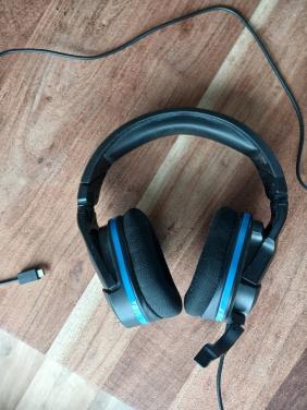 Headset turtle blauw