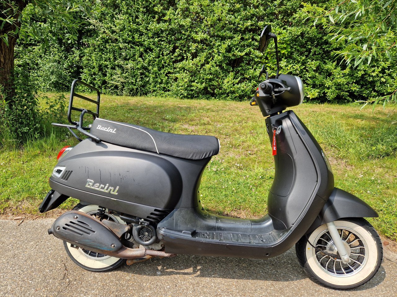 Bromscooter Berini Napoli II (blauw kenteken)
